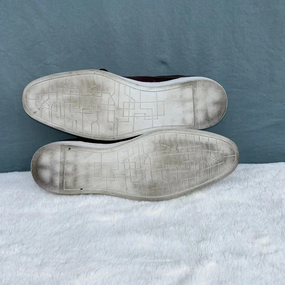 EUC Bruno Magli Men's Colina Derby Oxfords Cognac Brown Size 9 Comfort Luxury - Picture 6 of 7